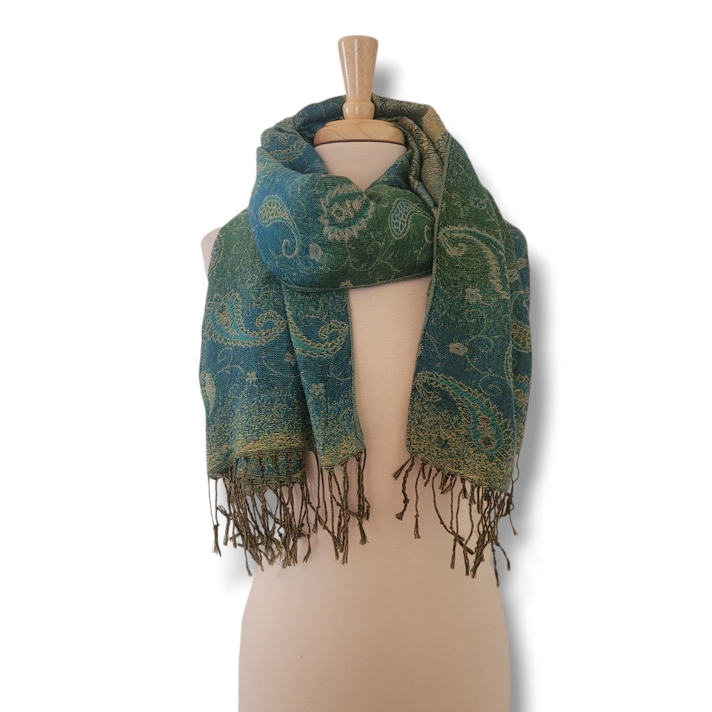 Pashmina Silk Blend Scarf.